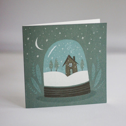 Little House in a Snow-Globe